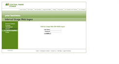 Desktop Screenshot of meterdata.cmpco.com